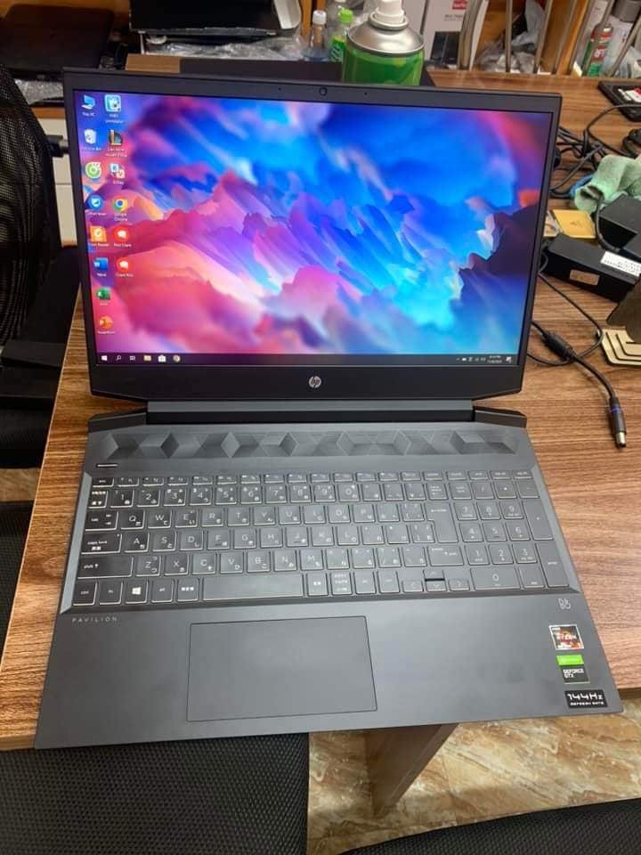 HP Pavilion Gaming 15 Ryzen 5 4600H Ram 16GB ổ 256GB + 1TB GTX 1650 4GB FHD 144Hz